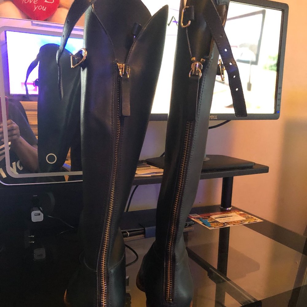 Dark Green  Riding Boots